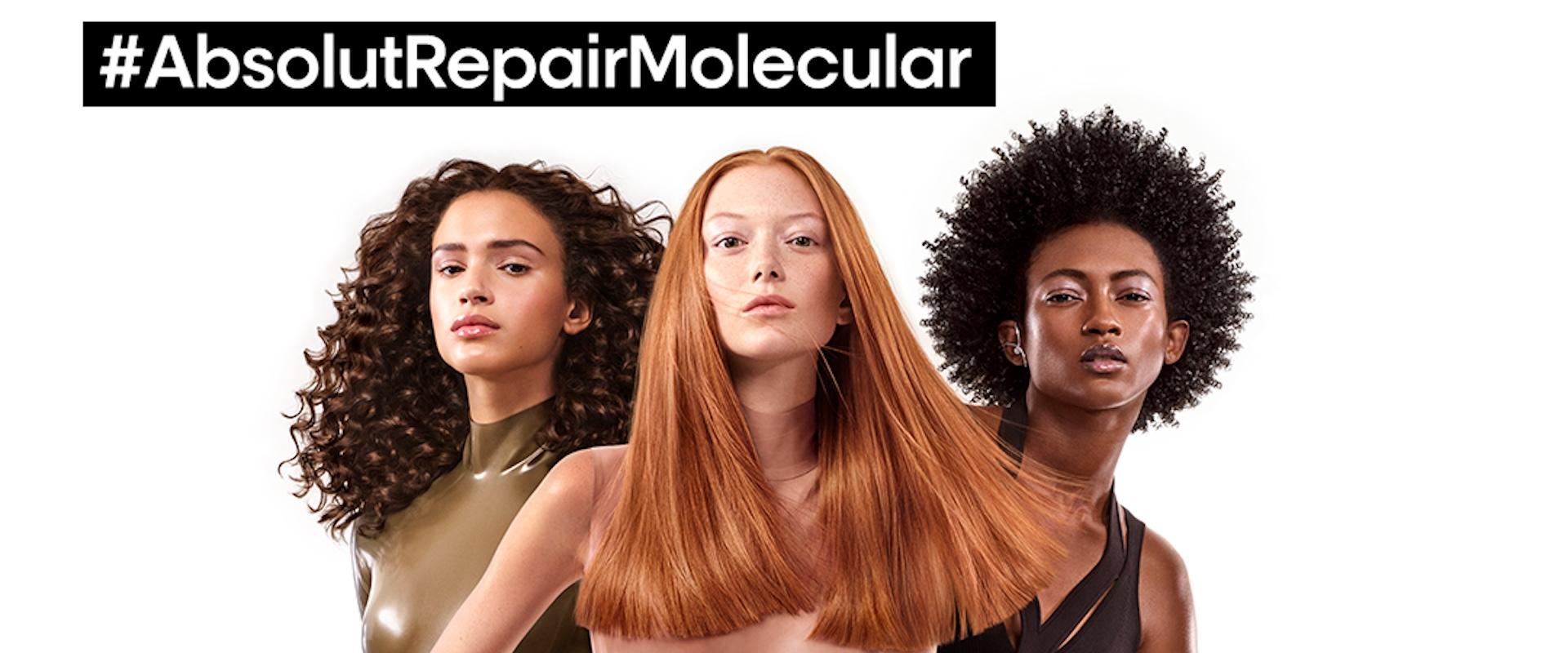 Maska odbudowująca Absolut Repair Molecular  od LOréal Professionnel Paris 